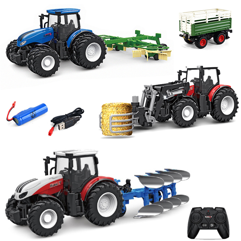Agriculture Farming In Goa - Caminhão Trator RC 1/24 2.4G Elétrico,