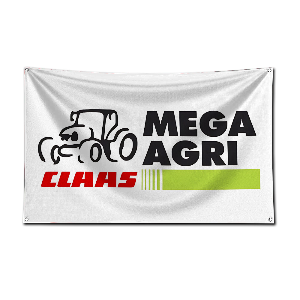 Bandeira de Trator e Colheitad - Agriculture Farming Logos avaliação e preço