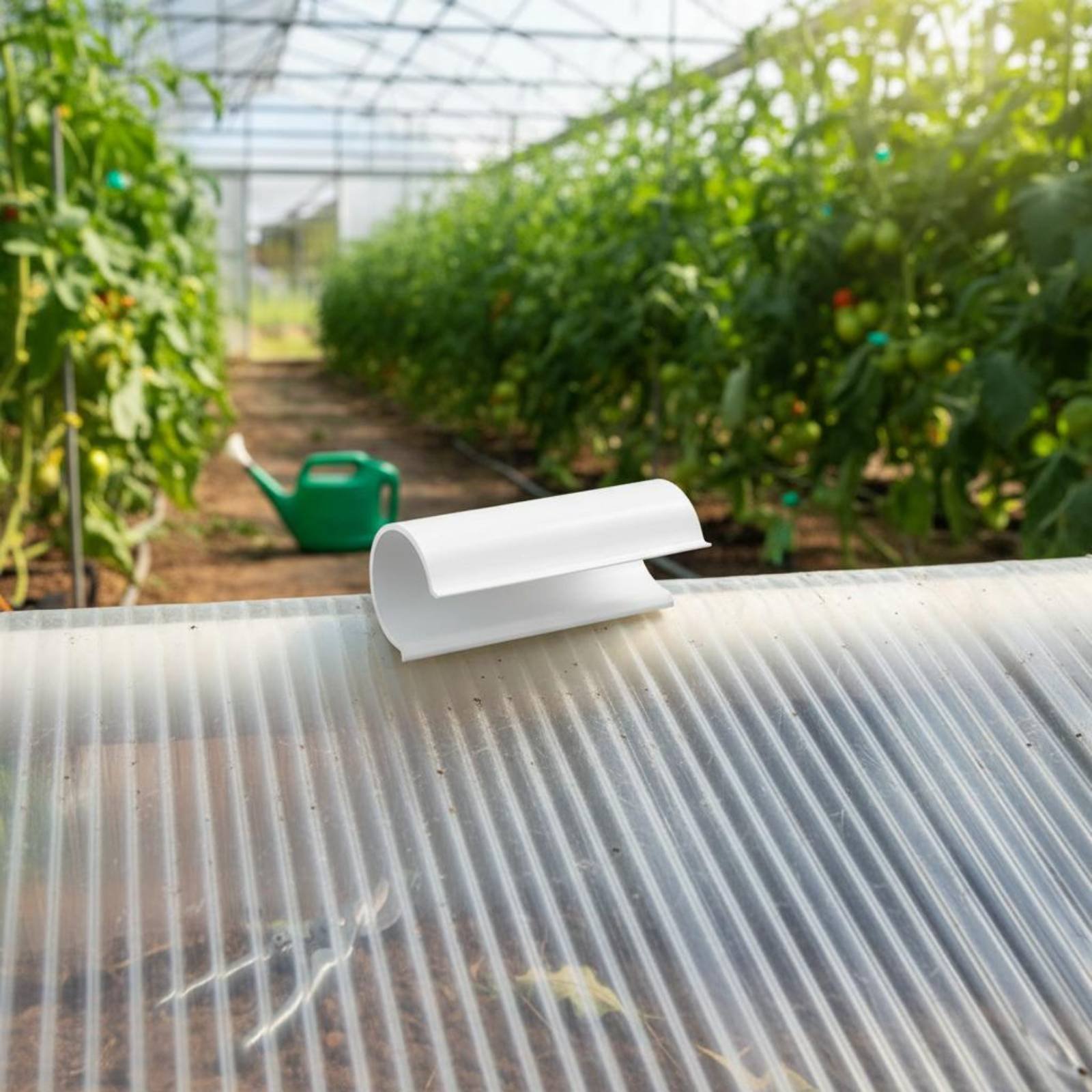 32 Peças de Clipe para Estufa  - Greenhouse Plastic Film avaliação e preço